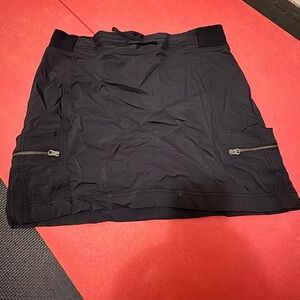 Athleta Black A-Line Skirt